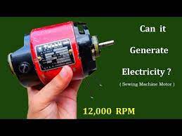 12 000 Rpm 220v Sewing Machine Motor Universal Motor Inside Can It Generate Electricity Youtube Universal Motor Motor Sewing Machine