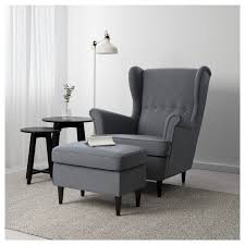 You can really loosen up and relax in comfort because the high back on this chair provides extra support for your neck. Strandmon Hocker Nordvalla Dunkelgrau Ikea Deutschland
