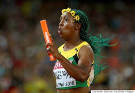 Shelly ann fraser pryce is a jamaican professional track and field sprinter. Jamaican Flagbearer Shelly Ann Fraser Pryce S Ombre Hair Wins Olympic Gold From Twitter Huffpost Canada Style