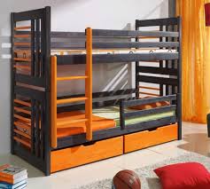 سرير بطابقين للأطفال من المجموعة 52 صورة نموذج خشبي بطابقين مصنوع من خشب الصنوبر للأطفال