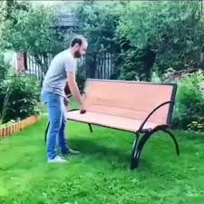 Bench Converts To Table Home Outdoor Video In 2020 Diy Furniture Table Diy Furniture Couch Unique House Design