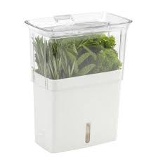 The most common mason jar planter material is wood. Freshly Cut Herb Keeper Pot Cole Mason