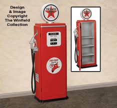 The first gas pumps were built in the 1880s by the bowser company in fort wayne, indiana, followed in 1898 by pumps that could pull fuel from an underground tank. Indoor Furniture Decor Gas Pump Woodworking Plans