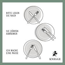 Pretty Knigge Knigge Besteck Richtig Legen Besteck
