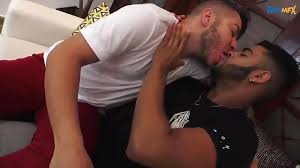 Insatiable teen lovers make out in bed. Hot Bearded Couple Making Out With Romance Gayfuror Com