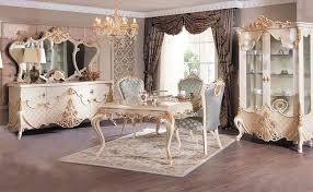 Valery Klasik Yemek Odasi French Style Bedroom Furniture Classic Dining Room Luxury Dining Room