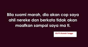 Karena wanita nusyuz yang tidak lagi mempedulikan nasehat, maka suami boleh memberikan hukuman. Suami Suka Melayan Isteri Macam Sampah Dihadapan Orang Seperti Tengking Dan Berkata Kasar Tetapi Bila Isteri Mempertahankan Benda Yang Betul Si Suami Mengatakan Kisah Rumah Tangga
