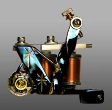 Black And Gold Tattoo Machine Tim Hendricks Hand Made Tattoo Machines Tattoo Machine Art Tattoo Machine Make Tattoo