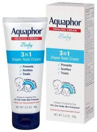 Aquaphor Baby 3 In 1 Diaper Rash Cream Prevents Soothes And Treats 3 5oz Tube Diaper Rash Cream Best Diaper Rash Cream Baby Diaper Rash
