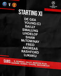 Procurando saber quais os jogos de futebol hoje? Manchester United Escalado Para A Decisao Contra O Psg Esporte Interativo Ei Plus Futebol Stats
