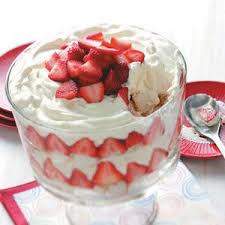 Strawberry Trifle Trifle Recipe Strawberry Trifle Desserts