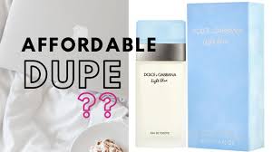 Affordable Dupe For Dolce And Gabbana Light Blue Soumya Midhun Youtube