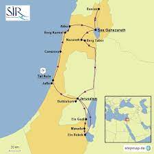 Wie wir sehen, ist dies ein sehr kleiner staat. Pilgerreise In Das Heilige Land Israel Programmvorschlag