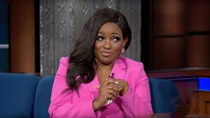 Rep. Jasmine Crockett tells Colbert the origins of her legendary insult