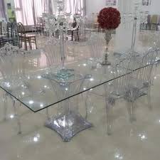 Modern Living Dining Room Table Furniture Homes Clear Plexiglass Acrylic Crystal Base Glass Transparent Rectangular Dining Table In 2020 Rectangular Dining Table Dining Room Contemporary Living Dining Room