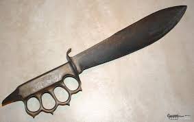 Ножи и топоры от мастеров арсенал групп. Springfield Arsenal Knuckle Knife E W Stone Knife