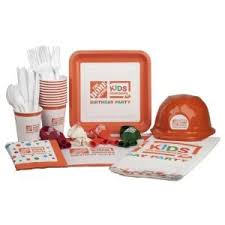 Great Idea Throw A Kids Workshop Birthday Party With This Party Supply Kit At The Home Depot Woode Kids Workshop Birthday Party Supplies Birthday Party Packs