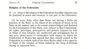 In conclusion, in malaysia, federal constitution is supreme instead of the parliament as the constitution is the basic rules of governing the state by effect of article 4(1) of the federal constitution and any law must be in parallel with it or it will be illegitimate to the extent of unconstitutionality and hence, is void and can be challenged. Malice Against The Federal Constitution The Thirteen Million Plus Ringgit Guy Rambles