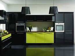 Riven Lime High Gloss Black Venice Diseno De Cocina Diseno De Interiores Moderno Cocinas Negras