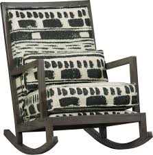 Jeremiah Fabric Back Rocker Rocking Chair Modern Rocking Chair Upholstered Rocking Chairs