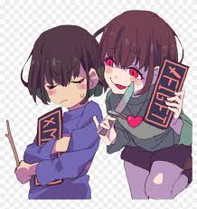 So #lovegn can get more points xd this one's considerable long so get ready to read this is the story of undertale, pay attention and listen closely to this tale. Undertale Sticker Undertale Frisk Y Chara Clipart 816734 Pikpng