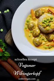 Veganer Wikingertopf Hackballchen Aus Pflanzlichem Protein Rezept Rezepte Vegane Rezepte Vegane