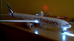 Have fun printing out on your canon inkjet printer. Boeing 777 Papercraft With Led Lights Youtube