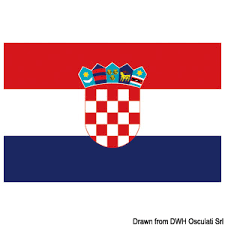 The centered coat of arms was first used during world war ii. Flagge Kroatien