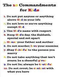 Download our printable coloring book that illustrates each of the commandments. Pin On Bible Teaching