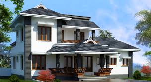 South Indian Village House Designs In 2020 Kerala House Design Village House Design House Paint Exterior
