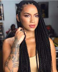 Me Encanta Su Cabello Boxbraids Small Box Braids Hairstyles Box Braids Styling Curly Hair Styles