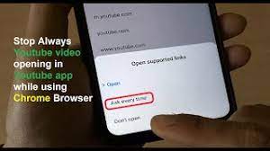 Now you can open the video the sound of which you want to listen in the background and play it. Stop Always Youtube Video Opening In Youtube App While Using Chrome Browser Youtube