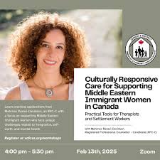 Are you a settlement worker, therapist, social worker, or practitioner  supporting and working with immigrant and BIPOC communities? These virtual  workshops hosted by Vernon & District Immigrant and Community Services  Society consist