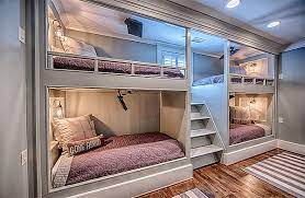 22 Cool Designs Of Bunk Beds For Four Home Design Lover Bunk Bed Rooms Modern Bunk Beds Bunk Bed Designs