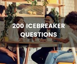 These questions take you through dating, engagement and the wedding, firsts, friends, and family, favorites, best and worst, finances, preferences, making love, fun facts, love and marriage. 200 Icebreaker Questions The Only List You Ll Need