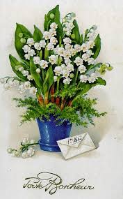 Porte Bonheur Lily Of The Valley Lily Of The Valley Flowers Flower Art