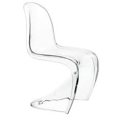 Die stühle sind für alle wohnbereiche geeignet. Stuhl Transparent Modern S Form Moebel Design Stuhle Fur Kinder Futuristische Mobel Stuhle