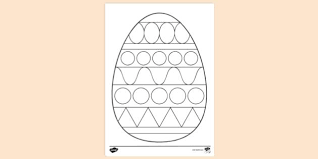 Free printable easter coloring pages includes all your favorite easter images such as easter bunnies, eggs, chickens, animals, flowers and more. Free Easy Easter Egg Colouring Page Creative Activity For Kids
