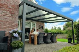 Gardendreams Legend Edition Aluminium Veranda 1000x200cm Antraciet Polycarbonaat Helder Terrassen Dach Terrassendach Terrassenuberdachung