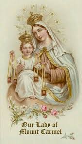 Our Lady Of Mt Carmel Blessed Virgin Mary Lady Of Mount
