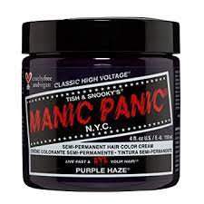I got a ton, a ton of comments requesting manic panic so i definitely needed to try this on my let me know what you think and i hope you like this does manic panic work on dark hair video!! Manic Panic Purple Haze Classic Creme Vegan Cruelty Free Purple Semi Permanent Hair Dye 118ml Amazon De Beauty