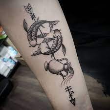 94 Awesome Best Aquarius Tattoo Designs And Ideas Aquarius Tattoo Pisces Tattoos Aquarious Tattoo