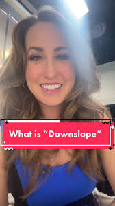 What Does Snowing Down The Slopes Mean