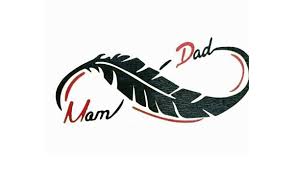 To Hit Mom Dad Logo Radium Sticker For Car And Bike Amazon In Car Motorbike
