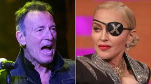 bruce springsteen beats madonna to top uk album chart bbc news