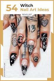 Here you will find great ideas for your nails ♥. P B Pin It B P Photo 54 Witch Nail Art Ideas To Enchant And Delight You Revelist