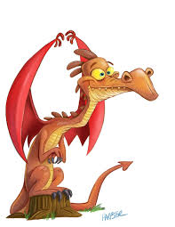 Little Dragon Finished Dragon Illustration Cartoon Dragon Dragon Pictures