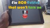 With your tablet turned off, press and hold the volume up (+) button. How To Reset Your Rca Tablet Password Youtube