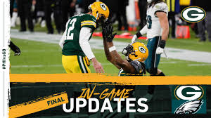 Eagles forward grace kelly dissects the final game of the season against st kilda. Aaron Rodgers Makes More History As Packers Down Eagles 30 16