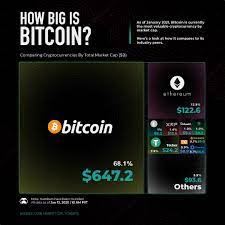 Cryptocurrencies 1736 total market cap $1.54t. Comparing Bitcoin S Market Cap To Other Cryptocurrencies